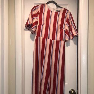 Striped Jumpsuit